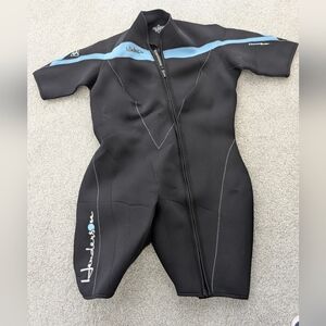 Henderson Black and Blue Shorty Wetsuit